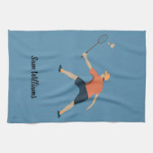 バドミントン キッチンタオル (横)