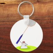 バドミントン キーホルダー (正面)