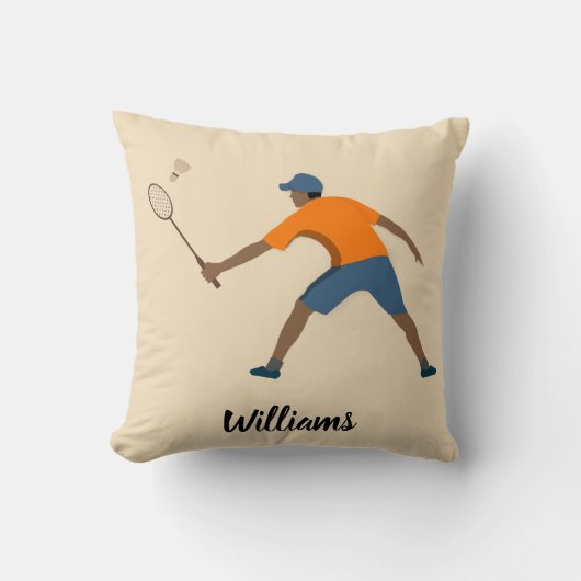 バドミントン クッション (正面)