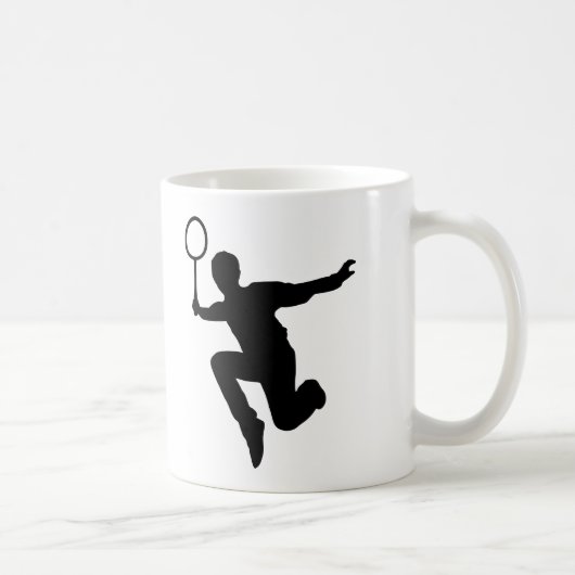 バドミントン コーヒーマグカップ (右)