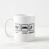 バドミントン コーヒーマグカップ (左)