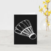 バドミントン シャトル ゲーム 室内スポーツ カード (黄色い花)