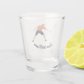 バドミントン ショットグラス (裏面)