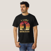 バドミントン ジャンプスマッシュ大好き Tシャツ (正面フル)