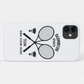 バドミントン スポーツ チーム Case-Mate iPhoneケース (裏面(横))
