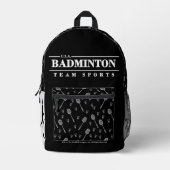 バドミントン スポーツ バックパック (正面)