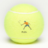 バドミントン テニスボール (裏面)