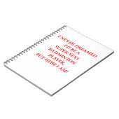 バドミントン ノートブック (左側)