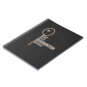 バドミントン ノートブック (左側)