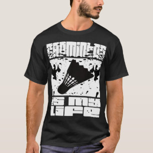バドミントン・バドミントン・ファン・バドミントン・プレーヤー Tシャツ