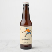 バドミントン ビールラベル (正面)
