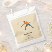 バドミントン フェイバーバッグ (クリップ留めされた状態)