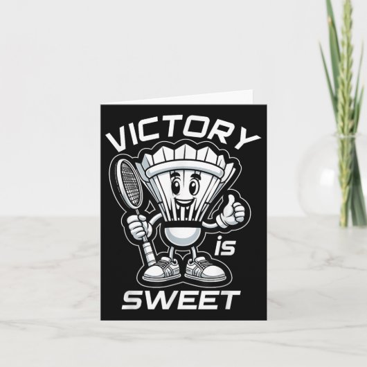 バドミントン・フォーエバー漫画シャトルラケットグラフ カード (正面)