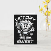 バドミントン・フォーエバー漫画シャトルラケットグラフ カード (黄色い花)