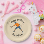 バドミントン ペーパープレート (パーティー)