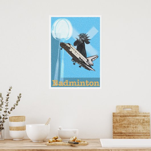 バドミントン ポスター (キッチン)