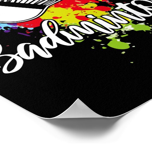 バドミントン ポスター (角)