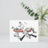 バドミントン ポストカード (スタンド正面)