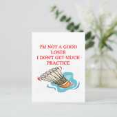 バドミントン ポストカード (スタンド正面)