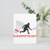 バドミントン ポストカード (スタンド正面)