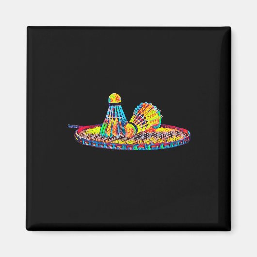 バドミントン マグネット (正面)