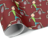 バドミントン ラッピングペーパー (ロールコーナー)