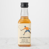 バドミントン リキュールボトルラベル (正面)