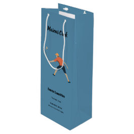 バドミントン ワインギフトバッグ