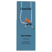 バドミントン ワインギフトバッグ (正面)