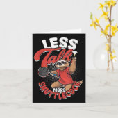 バドミントン 喋るな もっとシャトルを カード (黄色い花)