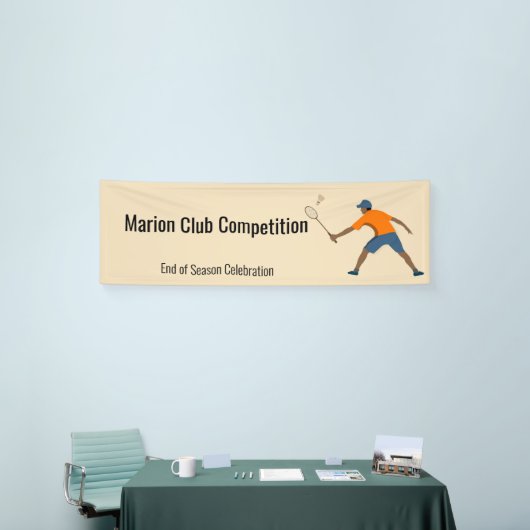 バドミントン 横断幕 (トレードショー)