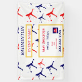 バドミントン 横断幕 (縦)