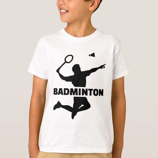 バドミントン Tシャツ (正面)