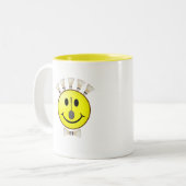 バドミントンBowtie ツートーンマグカップ (正面左)