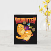 バドミントンIバドミントンラケットシャット カード (黄色い花)