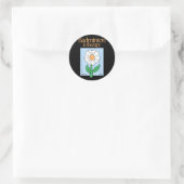 バドミントンisセラピーラケットスポーツストレスレリーフ、 浮き彫りミ ラウンドシール (バッグ)