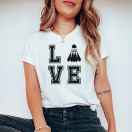 バドミントンLOVE Tシャツ