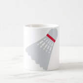 バドミントンShuttlecock コーヒーマグカップ (中央)