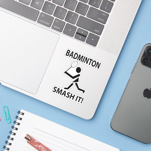 バドミントンSmash It Sports Playerバドミントン シール