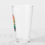 バドランズナショナルパークランドスケープヴィンテージ タンブラーグラス (左)