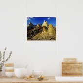 バドランドの形成Dinosaur Provincial Park 2 ポスター (キッチン)