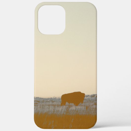 バド素朴ランズのバッファロー写真1枚 Case-Mate iPhoneケース (裏面)