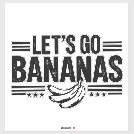 バナおもしろいナバナナへ行こ動揺してう シール (シート)