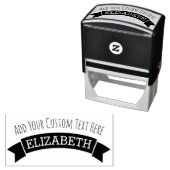 バナお洒落ーカスタム文字と名前 セルフインキングスタンプ (インサイチュ)