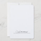 バナカラフルー付き誕生日パーティーの招待状 招待状 (裏面)