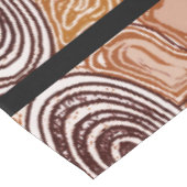 バナガン金ゴールドアボリジナルアートテーブルクロス テーブルクロス (アングル)