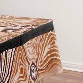 バナガン金ゴールドアボリジナルアートテーブルクロス テーブルクロス (インサイチュ)