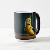 バナナおもしろいショック顔 モーフィングマグカップ (正面右)