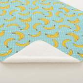 バナナおよびポークの点 シェルパブランケット (3/4)