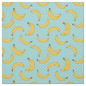 バナナおよびポークの点 ファブリック (見本)